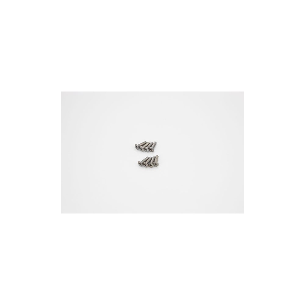 Tornillos titanio cabeza fresada hex M3x12 mm Kyosho K.1-S33012HT Tornillos titanio cabeza fresada hex M3x12 mm Kyosho K.1-S33012HT
