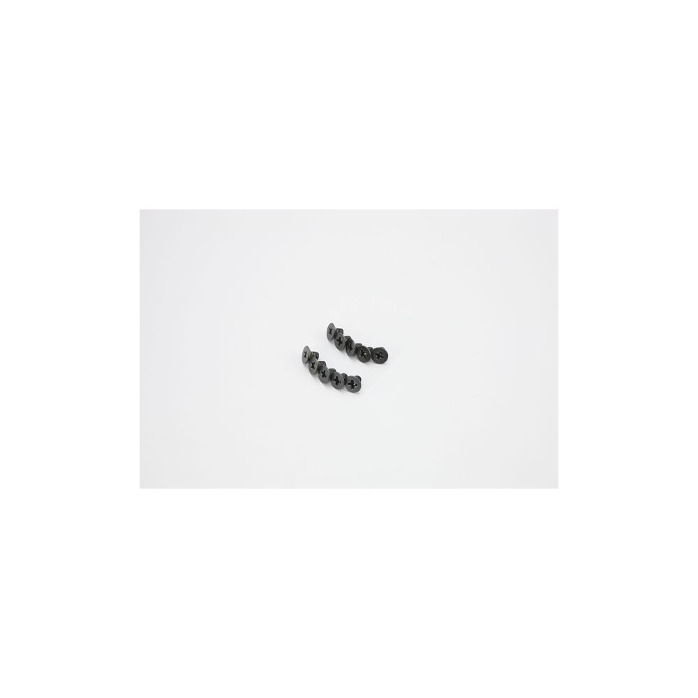 Tornillos metal cabeza fresada M4x6 mm Kyosho