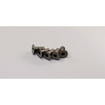 Tornillos M4x10mm titanio cabeza fresada hexagonal Kyosho