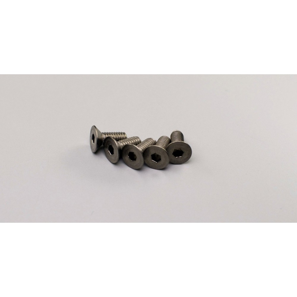 Tornillos M4x10mm titanio cabeza fresada hexagonal Kyosho Tornillos M4x10mm titanio cabeza fresada hexagonal Kyosho