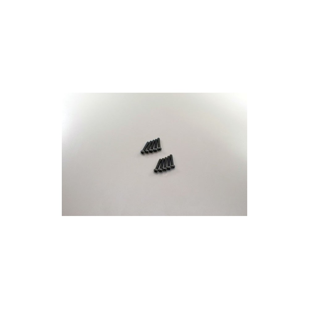 Tornillos M2x10mm cabeza redonda acero Kyosho Tornillos M2x10mm cabeza redonda acero Kyosho