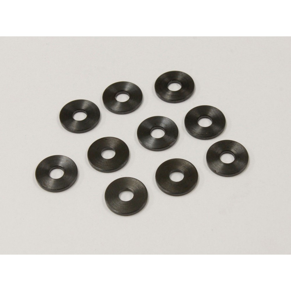 Arandelas M3x9x1.0 mm (10) Kyosho K.1-W300910