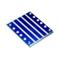 Placa deslizante de transmisión aluminio 6061-T6 anodizado azul Traxxas TRX4947X