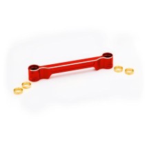 Barra dirección roja aluminio Traxxas TRX10239-RED
