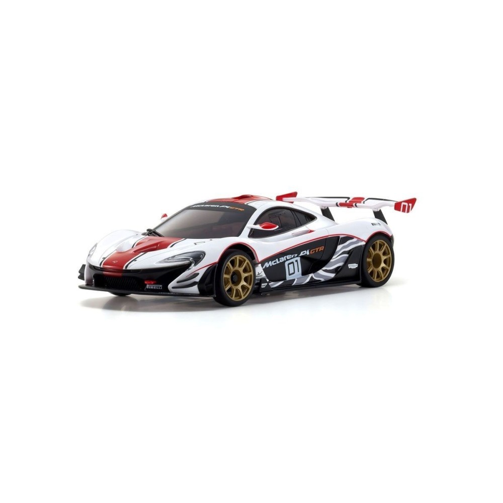 Mini-Z MR03 RWD McLaren P1 GTR blanco y rojo Kyosho K.32324WR Mini-Z MR03 RWD McLaren P1 GTR blanco y rojo Kyosho K.32324WR