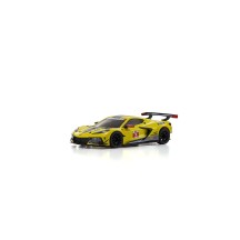 Kyosho Mini-Z MR03 RWD Chevrolet Corvette C8-R Yellow (W-MM/KT531P) K.32342Y