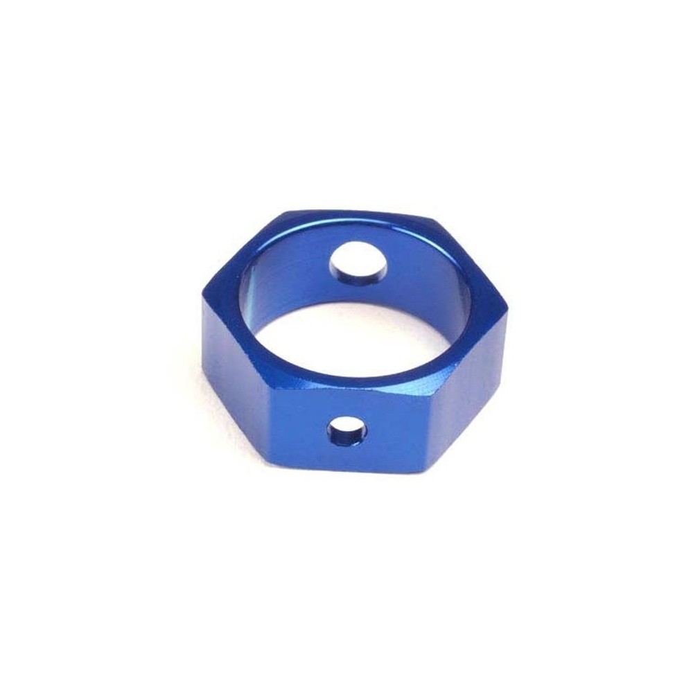 Adaptador de freno hexagonal aluminio azul para ejes reforzados Traxxas TRX4966X Adaptador de freno hexagonal aluminio azul para ejes reforzados Traxxas TRX4966X
