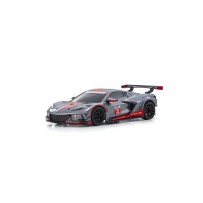 Kyosho Mini-Z MR04 RWD Corvette C8-R Gun Metal-Red (W-MM/KT531P) K.32356GMR