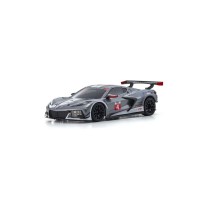 Kyosho Mini-Z MR04 RWD Corvette C8-R Gun Metal-White (W-MM/KT531P) K.32356GMW