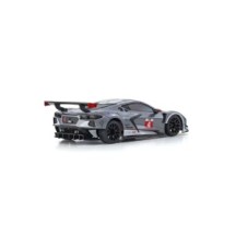 Kyosho Mini-Z MR04 RWD Corvette C8-R Gun Metal-White (W-MM/KT531P) K.32356GMW