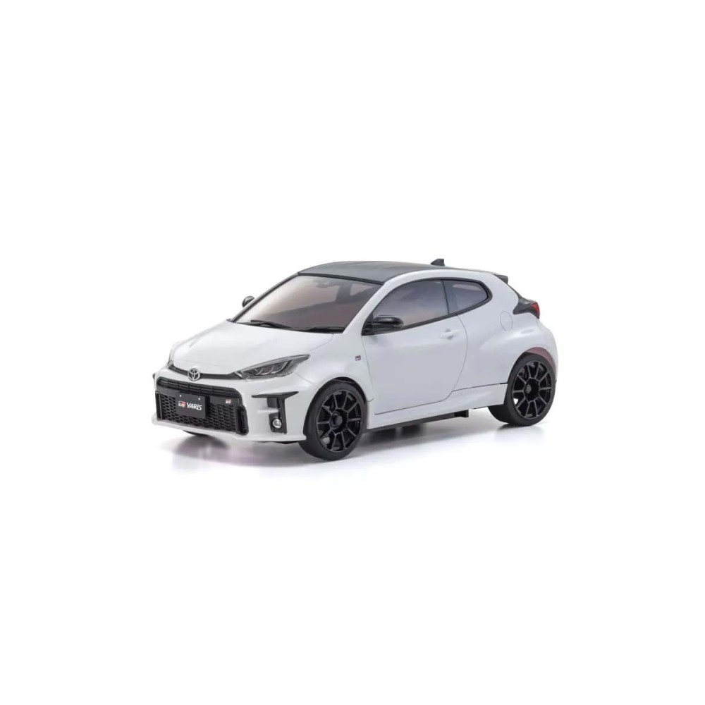 Mini-Z MR04 RWD Toyota Yaris blanco con giróscopo y LED Kyosho K.32360PW Mini-Z MR04 RWD Toyota Yaris blanco con giróscopo y LED Kyosho K.32360PW