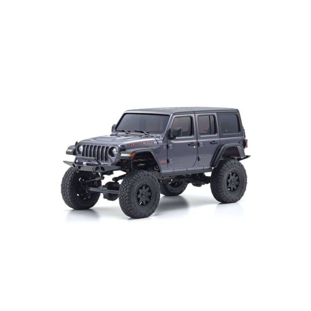 Kyosho Mini-Z 4X4 MX-01 Jeep Wrangler Rubicon Granite Metallic (KT531P) K.32521GM