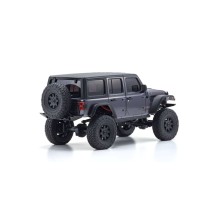 Kyosho Mini-Z 4X4 MX-01 Jeep Wrangler Rubicon Granite Metallic (KT531P) K.32521GM