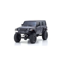 Kyosho Mini-Z 4X4 MX-01 Jeep Wrangler Rubicon Granite Metallic (KT531P) K.32521GM