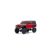 Kyosho Mini-Z 4X4 MX-01 Jeep Wrangler Rubicon Firecracker Red (KT531P) K.32521R