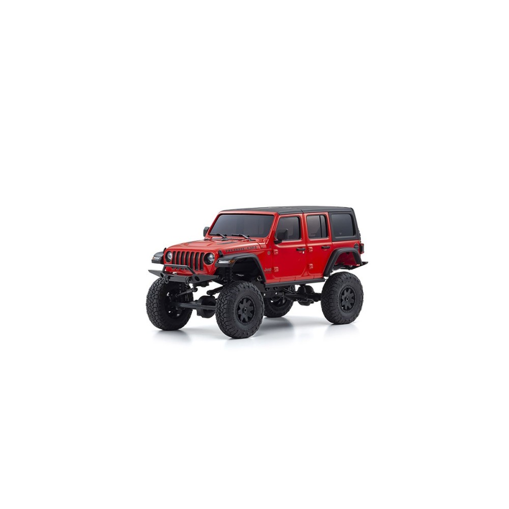 Kyosho Mini-Z 4X4 MX-01 Jeep Wrangler Rubicon Firecracker Red (KT531P) K.32521R