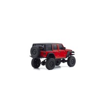 Kyosho Mini-Z 4X4 MX-01 Jeep Wrangler Rubicon Firecracker Red (KT531P) K.32521R