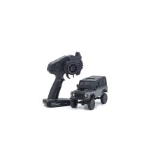 Mini-Z 4X4 MX-01 Land Rover Defender Autobiography gris negro Kyosho K.32526GM (3)