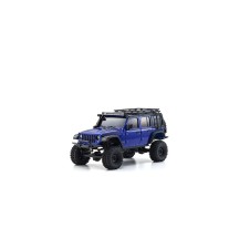 Kyosho Mini-Z 4x4 MX-01 Jeep Wrangler Unlimited Rubicon Blue Metallic (KT531P) K.32528MB