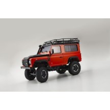 Kyosho Mini-Z 4X4 MX-01 Land-Rover Defender 90 Adventure Orange (KT531P) K.32531MO
