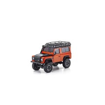Mini-Z 4X4 MX-01 Land Rover Defender 90 Adventure naranja Kyosho K.32531MO