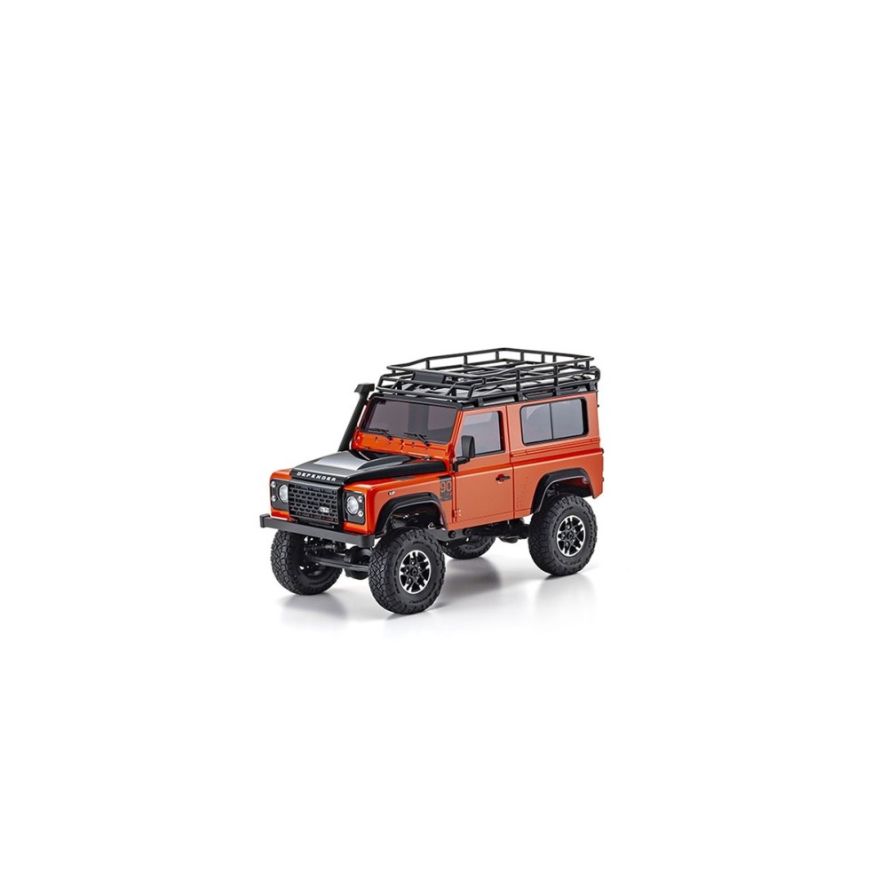 Kyosho Mini-Z 4X4 MX-01 Land-Rover Defender 90 Adventure Orange (KT531P) K.32531MO Kyosho Mini-Z 4X4 MX-01 Land-Rover Defender 90 Adventure Orange (KT531P) K.32531MO