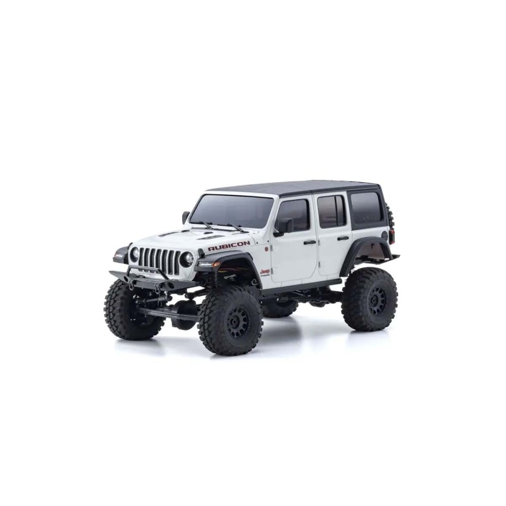 Mini-Z 4X4 MX-01 Jeep Wrangler Unlimited Rubicon blanco Kyosho K.32536W