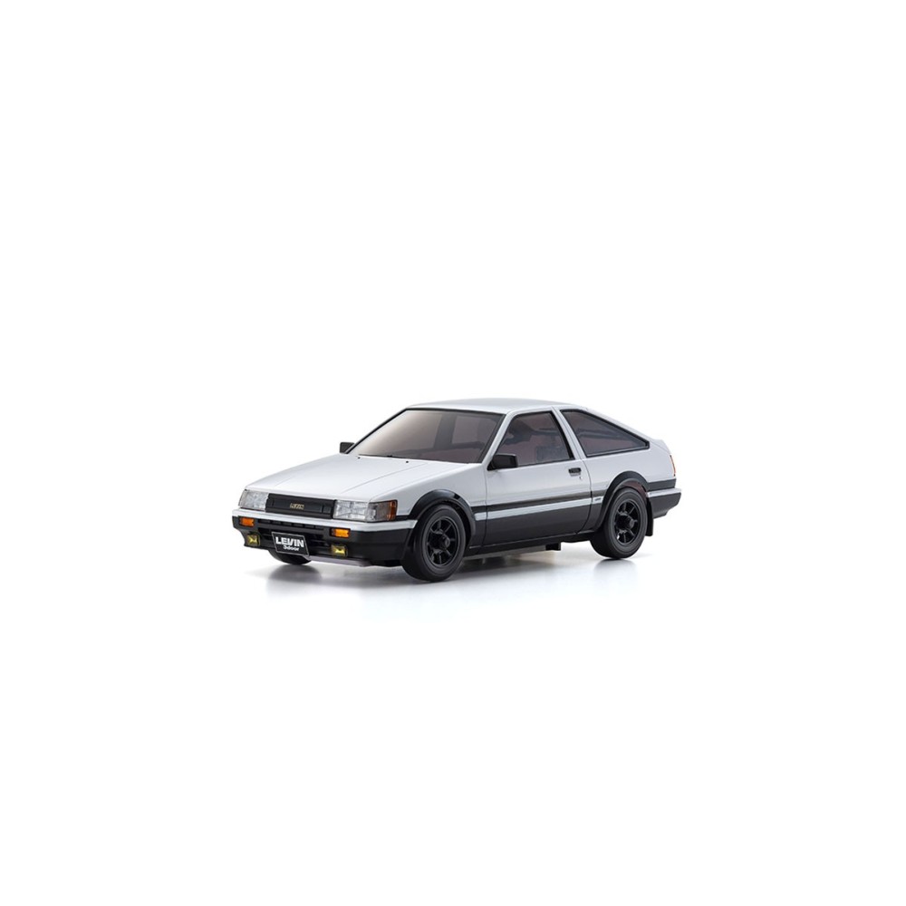 Kyosho Mini-Z AWD Toyota Corolla Levin AE86 White-Black (MA020N-L/KT531P) K.32641WBK Kyosho Mini-Z AWD Toyota Corolla Levin AE86 White-Black (MA020N-L/KT531P) K.32641WBK