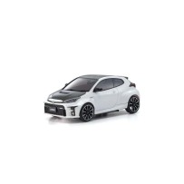 Kyosho Mini-Z AWD Toyota GRMN Yaris Rally Package White Pearl (MA020-KT531P) K.32648PW