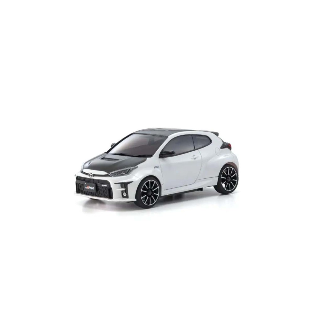 Kyosho Mini-Z AWD Toyota GRMN Yaris Rally Package White Pearl (MA020-KT531P) K.32648PW