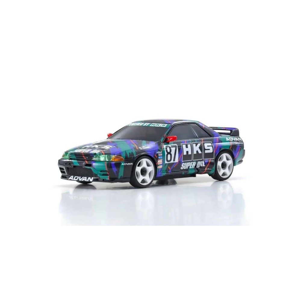 Kyosho Mini-Z AWD Nissan Skyline GT-R R32 1993 HKS 87 MA020-KT531P K.32652HK Kyosho Mini-Z AWD Nissan Skyline GT-R R32 1993 HKS 87 MA020-KT531P K.32652HK