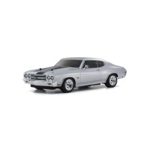 Fazer MK2 (L) Chevy Chevelle SS454 1970 plata 1:10 Readyset Kyosho K.34416T1C