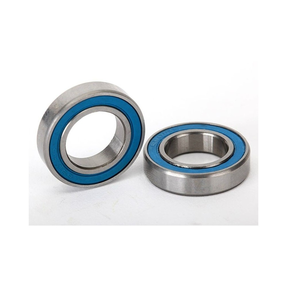 Rodamientos Traxxas con sello de goma azul 12x21x5 mm (2) TRX5101