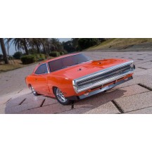Kyosho Fazer MK2 (L) Dodge Charger 1970 Orange 1:10 Readyset K.34417T1C