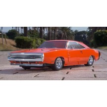 Kyosho Fazer MK2 (L) Dodge Charger 1970 Orange 1:10 Readyset K.34417T1C
