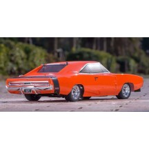 Kyosho Fazer MK2 (L) Dodge Charger 1970 Orange 1:10 Readyset K.34417T1C