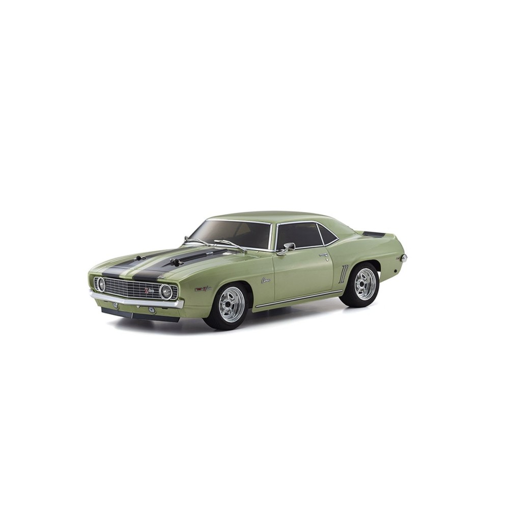 Kyosho Fazer MK2 Chevy Camaro Z28 1969 Frost Green 1:10 Readyset K.34418T2B Kyosho Fazer MK2 Chevy Camaro Z28 1969 Frost Green 1:10 Readyset K.34418T2B