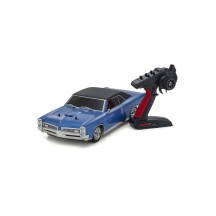 Kyosho Fazer MK2 (L) Pontiac GTO 1967 Tyrol Blue 1:10 Readyset K.34431T2B