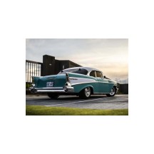 Fazer MK2 (L) Chevy Bel Air Coupe 1957 turquesa 1:10 Readyset Kyosho K.34433T1B (9)