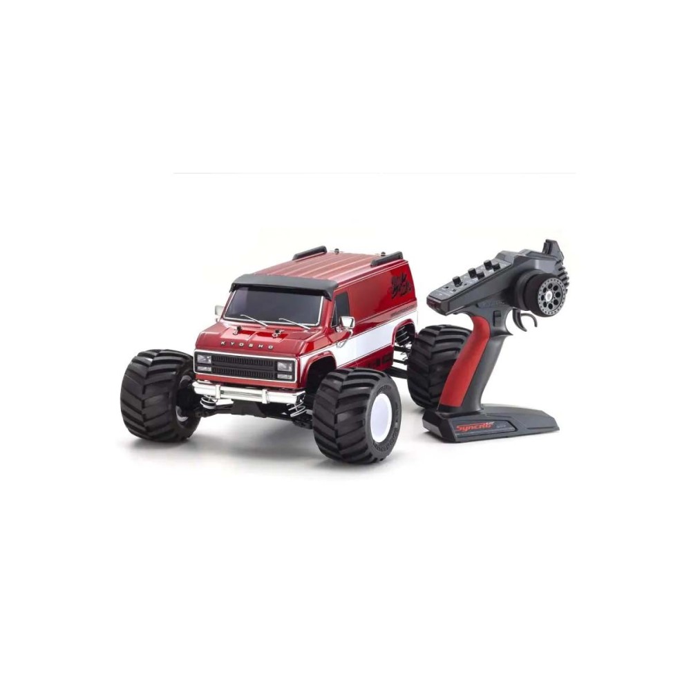 Kyosho MadVan VE 4WD Fazer MK2 1:10 Readyset - T1 Rojo K.34491T1B