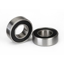 Rodamientos Traxxas con sello de goma negra 6x12x4 (2) TRX5117A