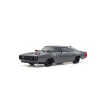 Coche de touring Fazer MK2 VE Dodge Charger 1970 sobrealimentado gris 1:10 Readyset Kyosho K.34492T1B