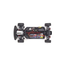 Coche de touring Fazer MK2 VE Dodge Charger 1970 sobrealimentado gris 1:10 Readyset Kyosho K.34492T1B (9)