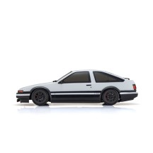 Coche de drift Fazer D2 Toyota Sprinter Trueno AE86 blanco 1:10 Readyset Kyosho K.34501B (2)