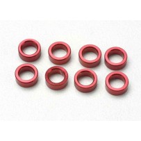 Espaciador de varilla de empuje aluminio rojo Traxxas TRX5133