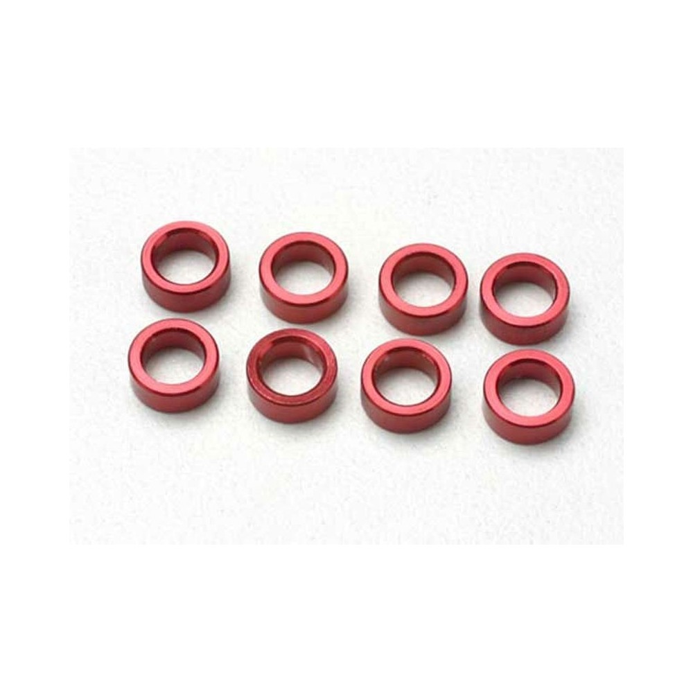 Espaciador varilla empuje aluminio rojo Traxxas TRX5133 Espaciador varilla empuje aluminio rojo Traxxas TRX5133