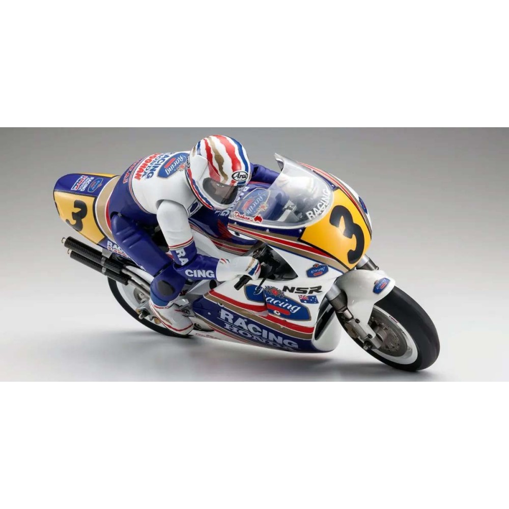 Kyosho Moto Hanging On Racer Honda NSR 1991 1:8 Kit K.34932B Kyosho Moto Hanging On Racer Honda NSR 1991 1:8 Kit K.34932B
