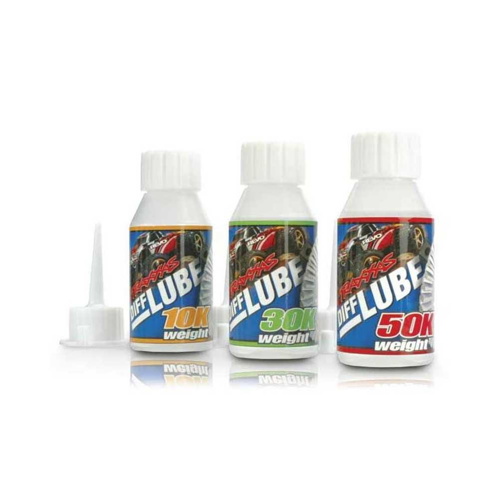 Traxxas Differential oil kit (1 each: 10k 30k 50k weights) TRX5136X