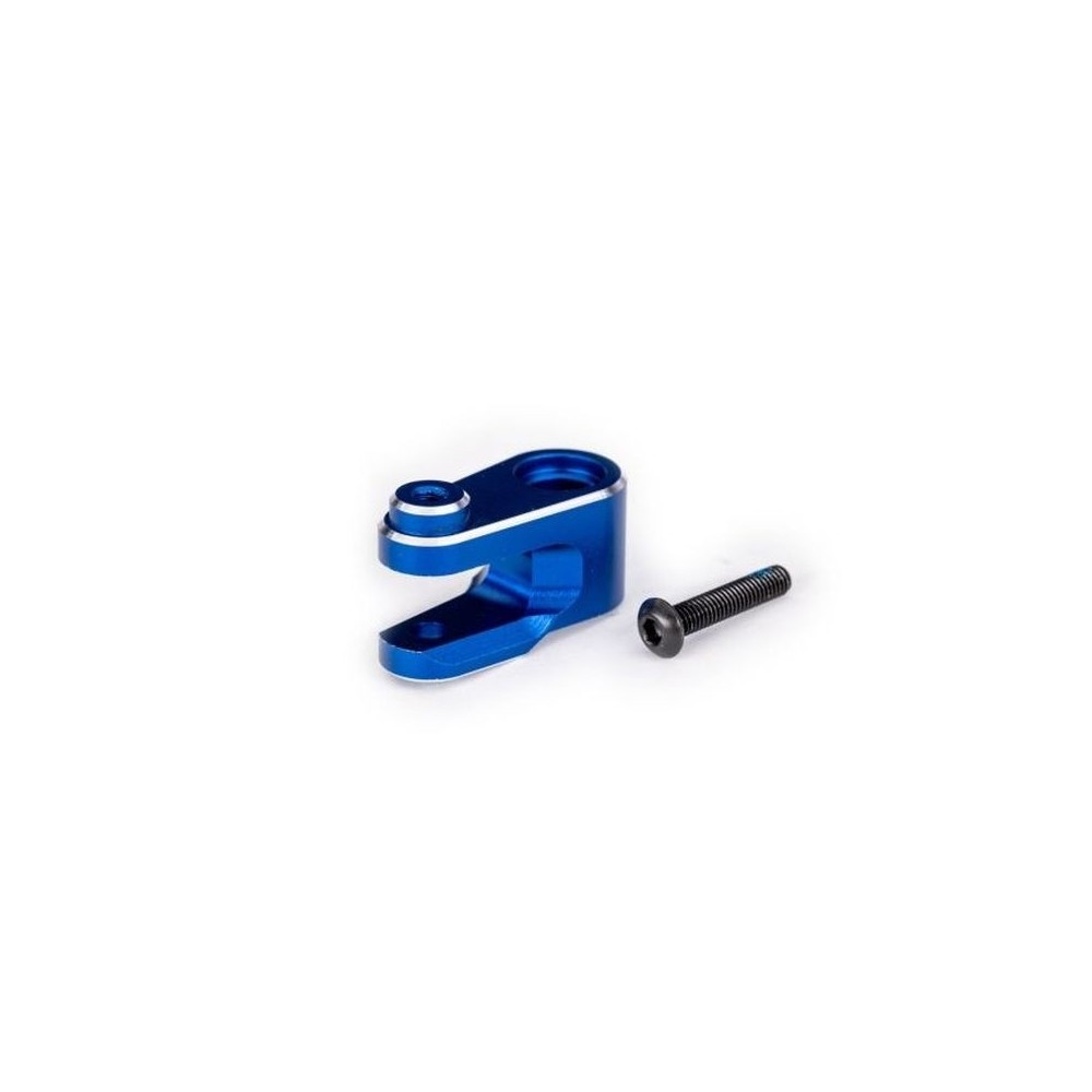 Brazo servo dirección azul aluminio Traxxas TRX10247-BLUE Brazo servo dirección azul aluminio Traxxas TRX10247-BLUE
