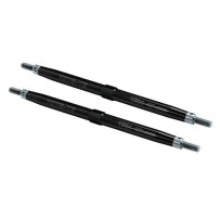 Varillas de convergencia Maxx traseras tubos anodizado negro aluminio 7075-T6 Traxxas TRX5143A
